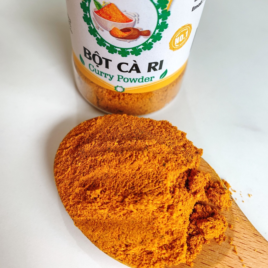 Bột gia vị nguyên chất - Bột tỏi, hành tây, gừng, nghệ, sả, quế, ngũ vị hương, cà ri, riềng, sa cương, điều, ngò, tiêu.