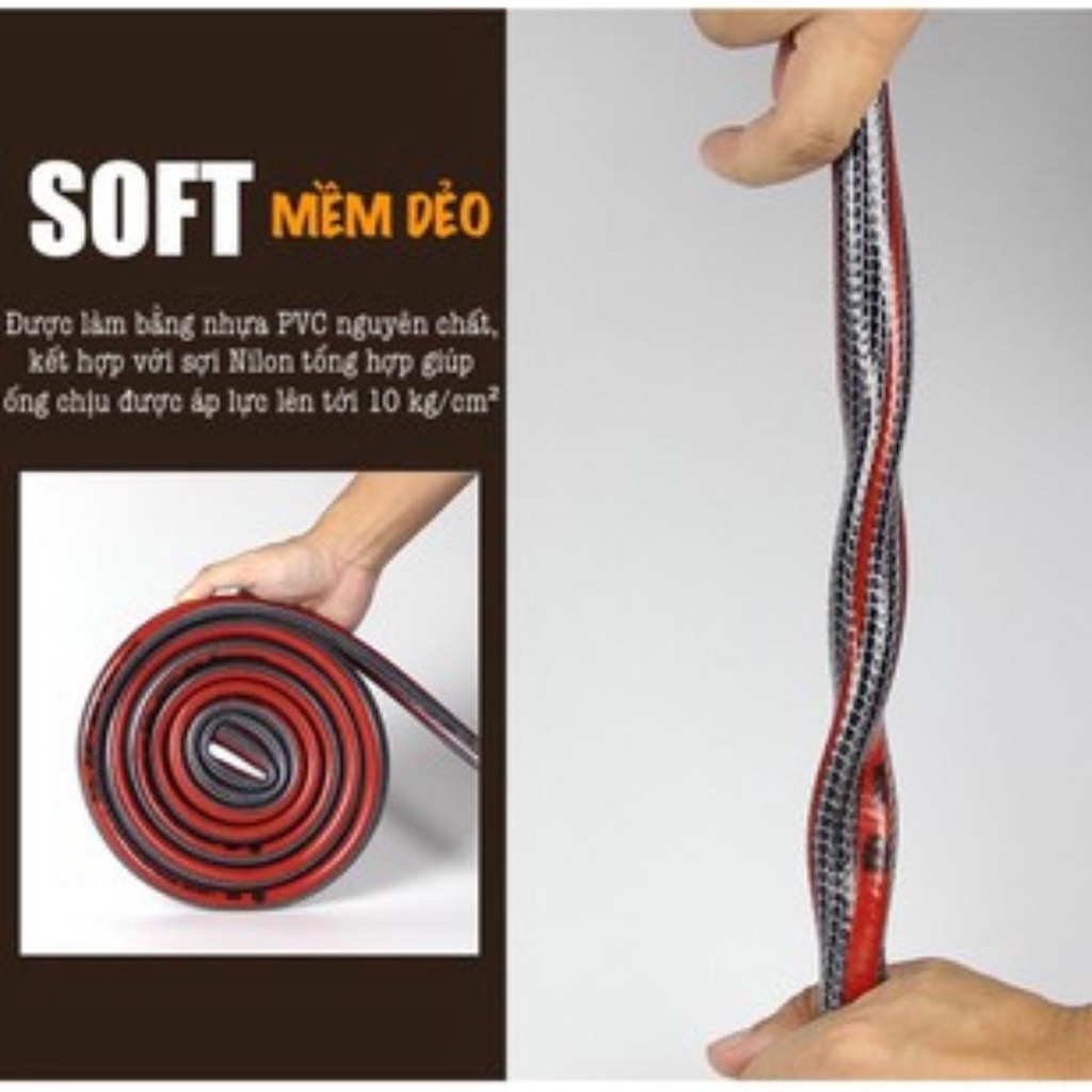 Dây ống nước 5 lớp phi 18 Lionking chống gập xoắn, đường kính trong 12.5mm. ngoài 17,5mm Tonydx store