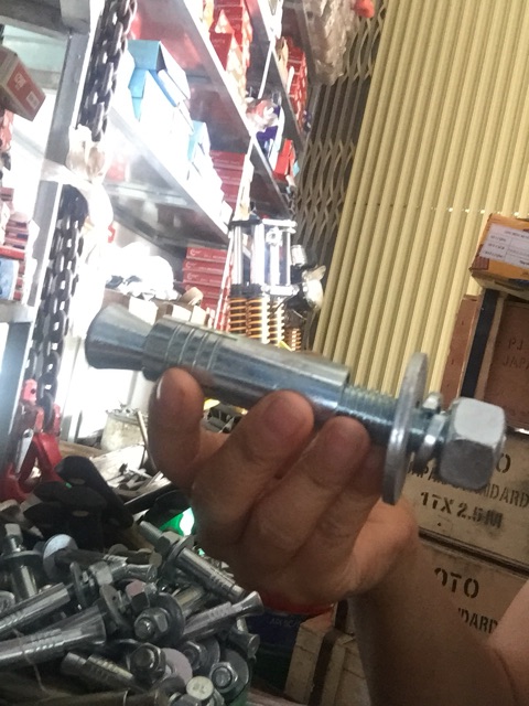 Nở sắt mạ trắng hoặc vàng ❌❌❌( tắc kê nở sắt )