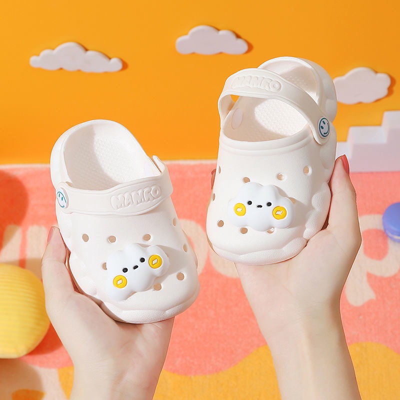 Oeggeo shop Giày Đế Bằng Đi Biển Ngoài Trời Cho Trẻ Em