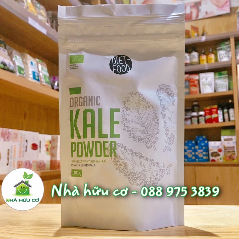 SIÊU THỰC PHẨM - Bột tảo lục/Tảo xoắn/Bột cỏ lúa mì non/Bột cải xoăn kale DIET FOOD - Date: 11/2022 - Nhà hữu cơ