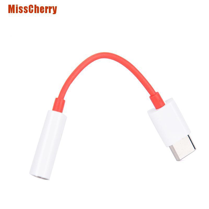 Dây cáp chuyển đổi USB Type C sang cổng âm thanh 3.5mm cho Oneplus 6t 7pro