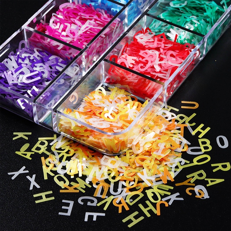 Set Phụ Kiện Trang Trí Móng Tay Nghệ Thuật 3D Lấp Lánh