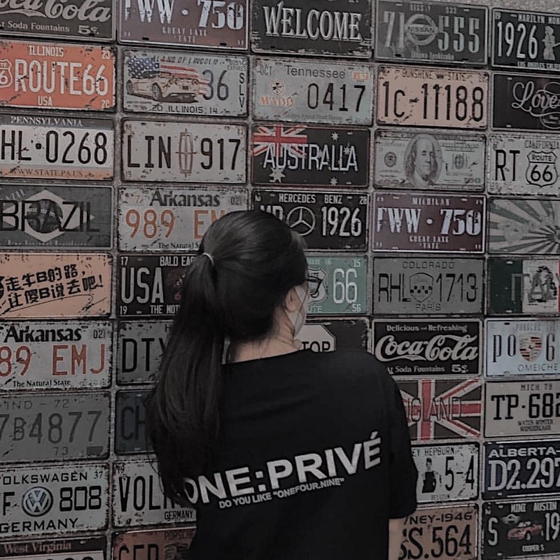 Áo Thun One Privé Màu Đen