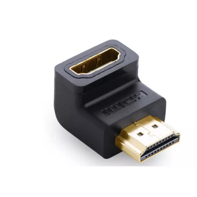 Đầu nối HDMI âm dương chuyển đổii HDMI bẻ góc chữ L 90 độ
