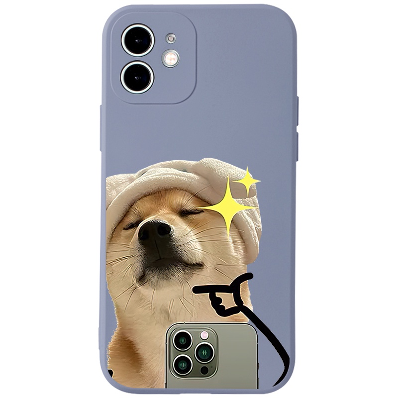 Ốp lưng JURSUE mềm hoạt hình cặp đôi dễ thương đẹp Cho iPhone 14 13 12 11 Pro Max SE 2020 X XR XS 8 7 ip 6S 6 Plus Y2285