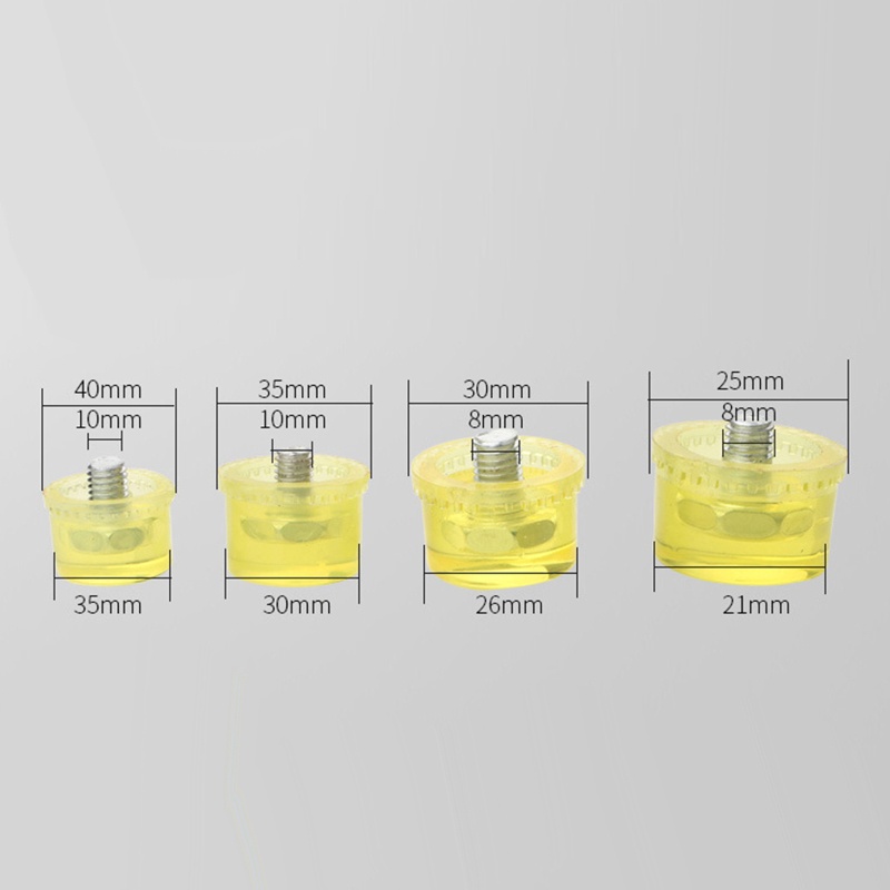 Búa Cảm Ứng Hai Mặt Bằng Nhựa Mềm Mại Chuyên Dụng Cho Đầu Búa