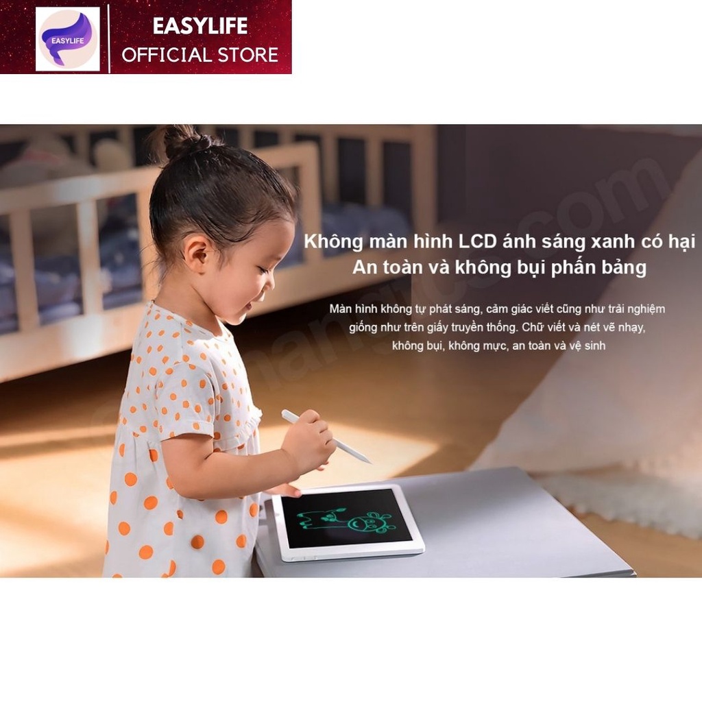 Bảng vẽ Xiaomi Mijia 10 inch - 13,5 inch, Bảng viết điện tử tự xóa