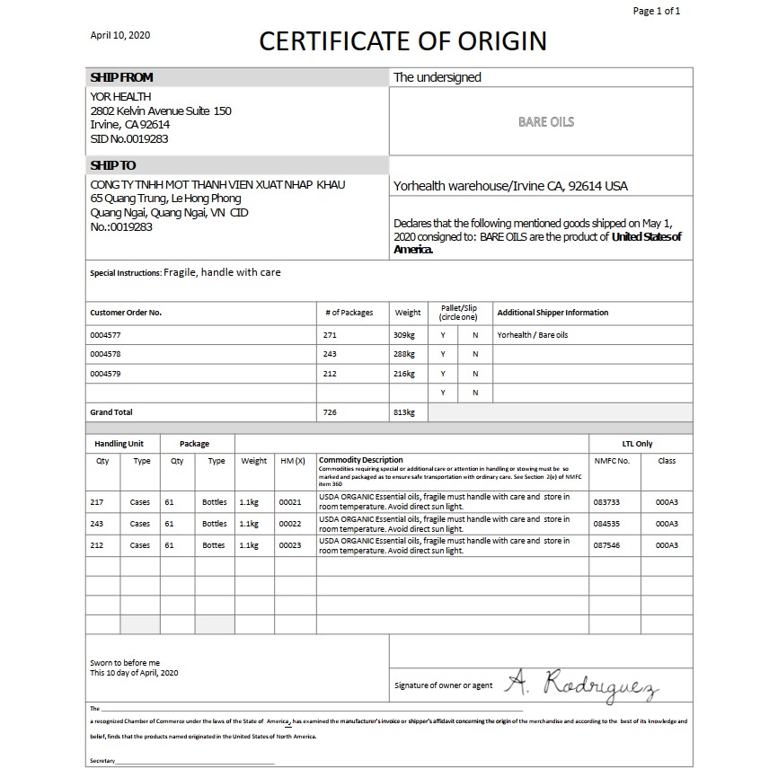 [MADE IN USA] Tinh dầu bạc hà - Peppermint Essential Oil (Tinh dầu hữu cơ Bare Oils - USDA Organic) | BigBuy360 - bigbuy360.vn