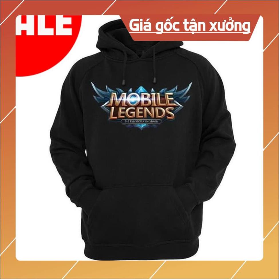 [SALE GIÁ GỐC] áo hoodie Mobile Legends in hình đẹp ⚡ FREESHIP ⚡Áo Game đẹp giá rẻ thời trang nam