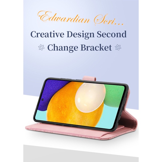 Ốp Điện Thoại Da Có Ngăn Đựng Thẻ Chống Sốc Dành Cho Samsung S22 Ultra S22+