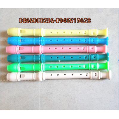 Sáo nhựa recorder 8 not, sáo recorder cho học sinh 8 not