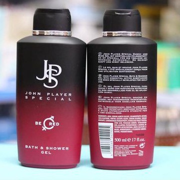 Sữa Tắm Nước Hoa JPS - John Player Special Be Red, 500ml