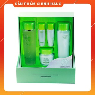 Bộ dưỡng trắng da dưỡng ẩm cấp nước tinh chất lô hội 3W Clinic Hàn Quốc [ Cam Kết Chính Hãng Hàn Quốc ]