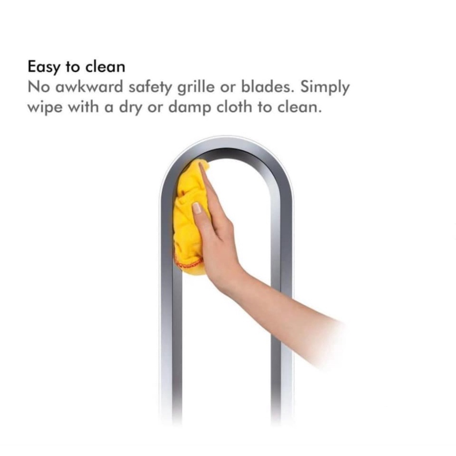Quạt Không Cánh DYSON AM07, Qauy 360 Độ, Không Gây Ồn, Hàng Nhập Khẩu, Bảo Hành 12 Tháng