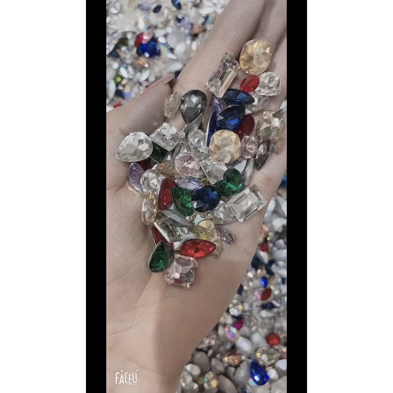 🍀Sét đá khối 100viên mix màu lộn xộn | BigBuy360 - bigbuy360.vn
