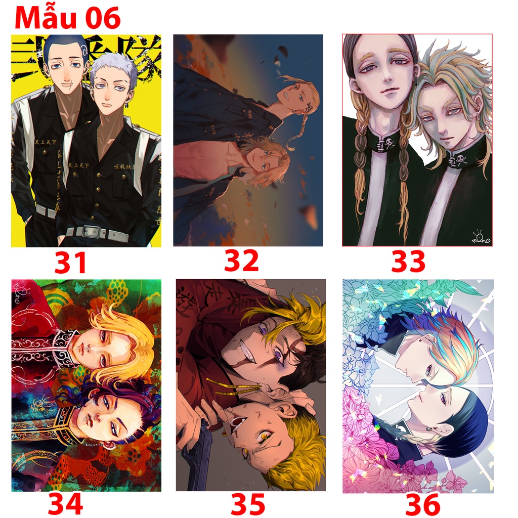 Poster/ tranh dán tường, áp phích anime Tokyo Revengers