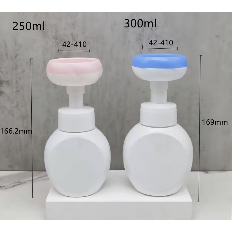Chai đựng sữa rửa mặt tạo bọt dung tích 100ml/150ml/300ml
