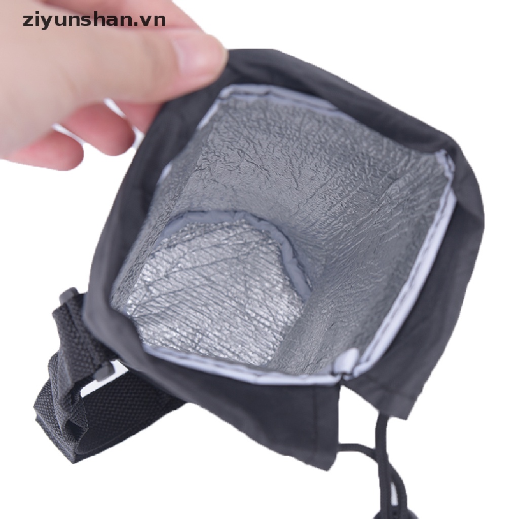 ziyunshan Water Bag Drawstring Water Bottle Pouch Insulated Cooler Bag Outdoor Traveling vn