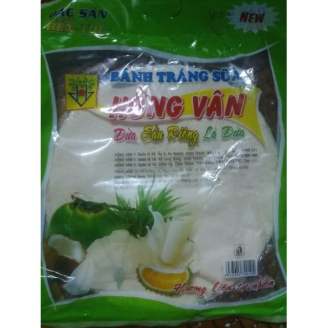 Bánh tráng sữa - Đặc sản Bến Tre