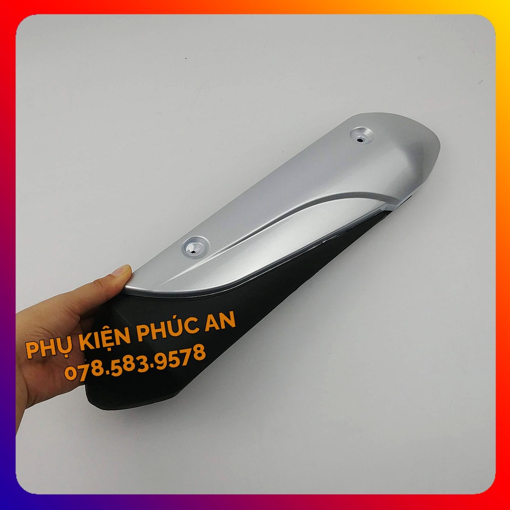 Ốp che ống pô xe Lead đời đầu cũ mới-pát bô cách nhiệt ống xả năm 2009 2012 2013 2014 2015 2016 2017 2018 2019 2020 2021