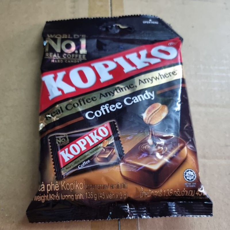 Kẹo Kopiko Coffee Candy 135g 45 viên