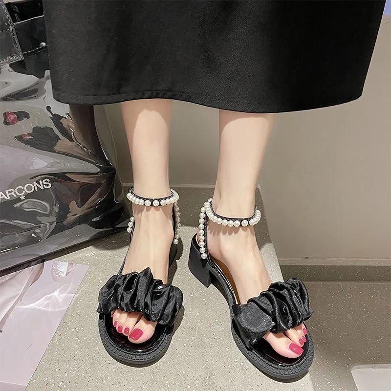 Sandal Cao Gót Thiết Kế Mới Thời Trang Mùa Hè Dành Cho Nữ