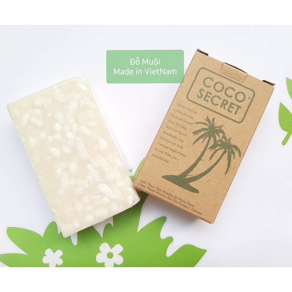 Xà phòng dầu dừa sả Coco Secret 100g