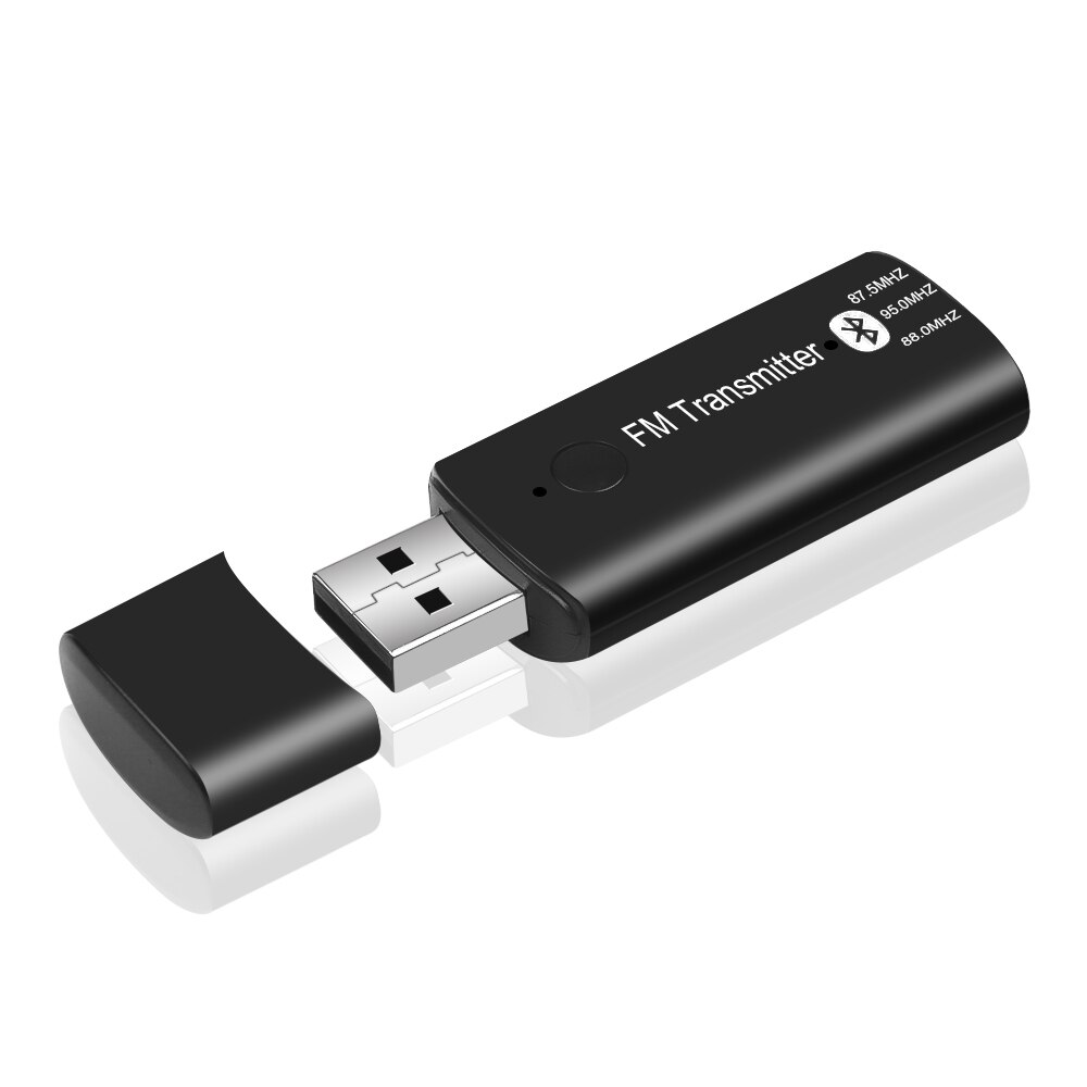 Bộ Thu Phát Bluetooth Bt5.0 3.5mm Aux Usb Fm Cho Xe Hơi