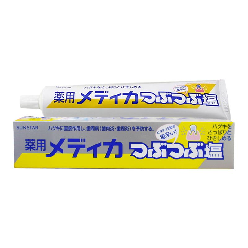 Kem đánh răng muối Nhật Bản Sunstar 170g Kdr Sunstar hàng Nhật nội địa Hatomugi Authentic