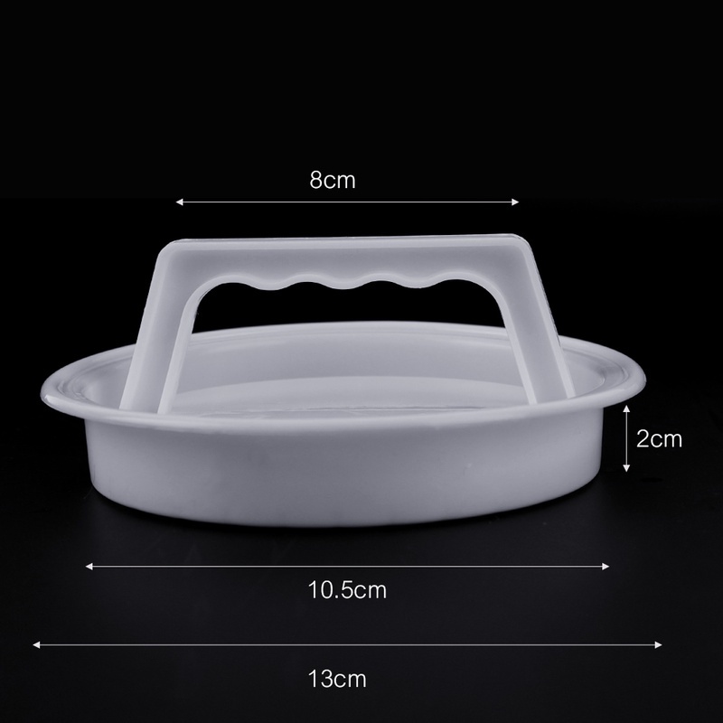 Khuôn Ép Thịt Hamburger Hình Tròn Chống Dính Tiện Dụng