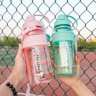 Bình nước HBL (Dung tích 1l). Màu sắc: Xanh/Hồng