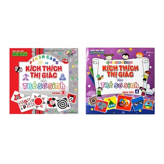 ComboThẻ Flash Card Dạy Trẻ Theo Phương Pháp Glenn Doman - Kích Thích Thị Giác Cho Trẻ Sơ Sinh Đỏ Đen Và Màu Sắc