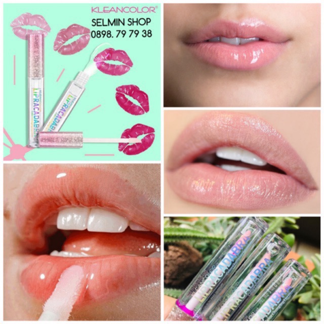 Son Bóng Đổi Màu Căng Mọng Môi Glasting Gloss - Glitter Lip Gloss