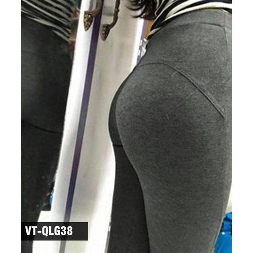 Quần legging nâng mông màu xám