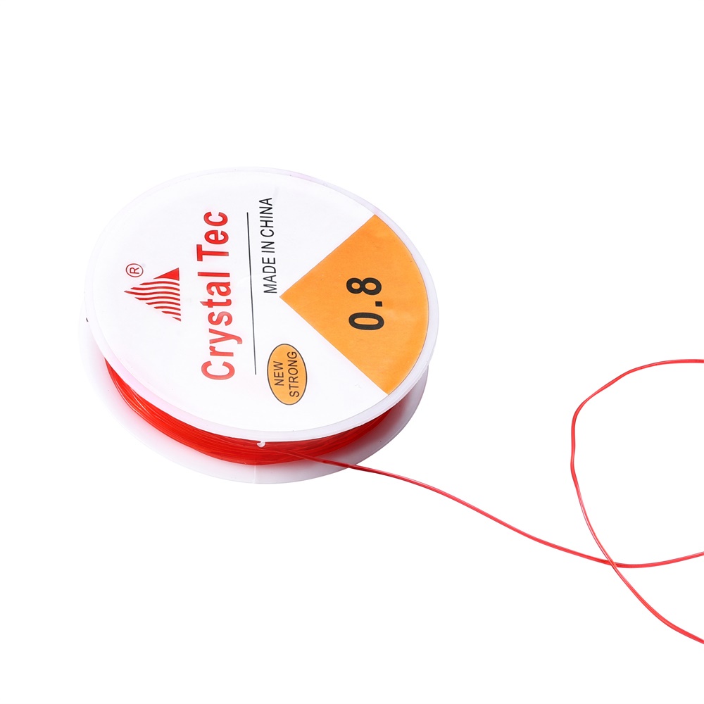 Cuộn dây ST.KUNKKA đường kính 2.5m đường kính 0.8mm co giãn nhiều màu sắc dùng làm trang sức thủ công