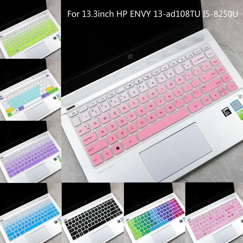 Miếng dán bảo vệ bàn phím máy tính HP ENVY 13-ad108TU I5-8250U bằng silicon mềm siêu mỏng | WebRaoVat - webraovat.net.vn
