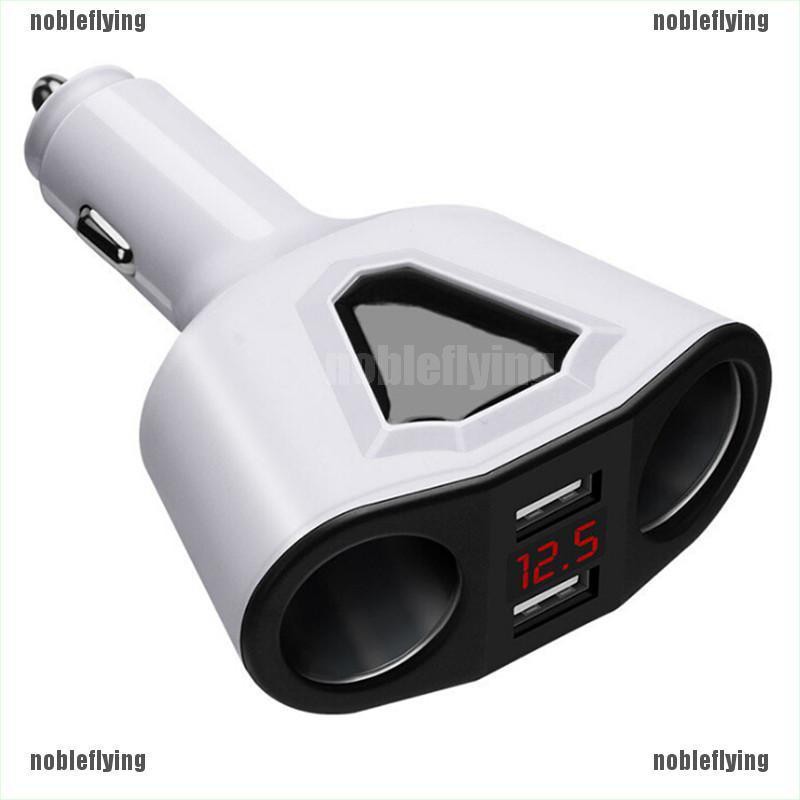 Bộ Chia Cổng Sạc Usb Dc 12v Cho Xe Hơi