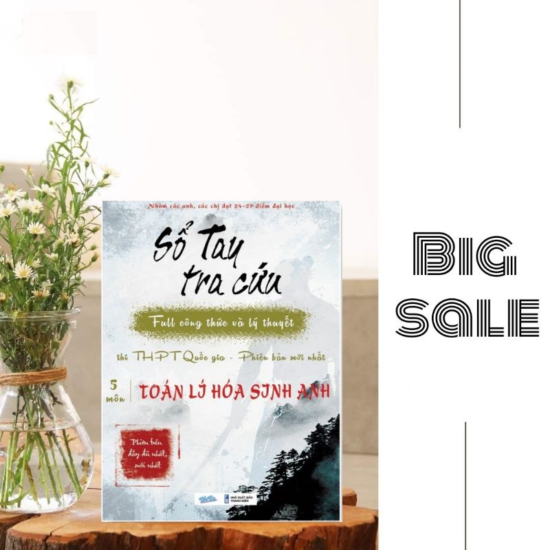 Sổ tay tra cứu toán lí hóa sinh anh