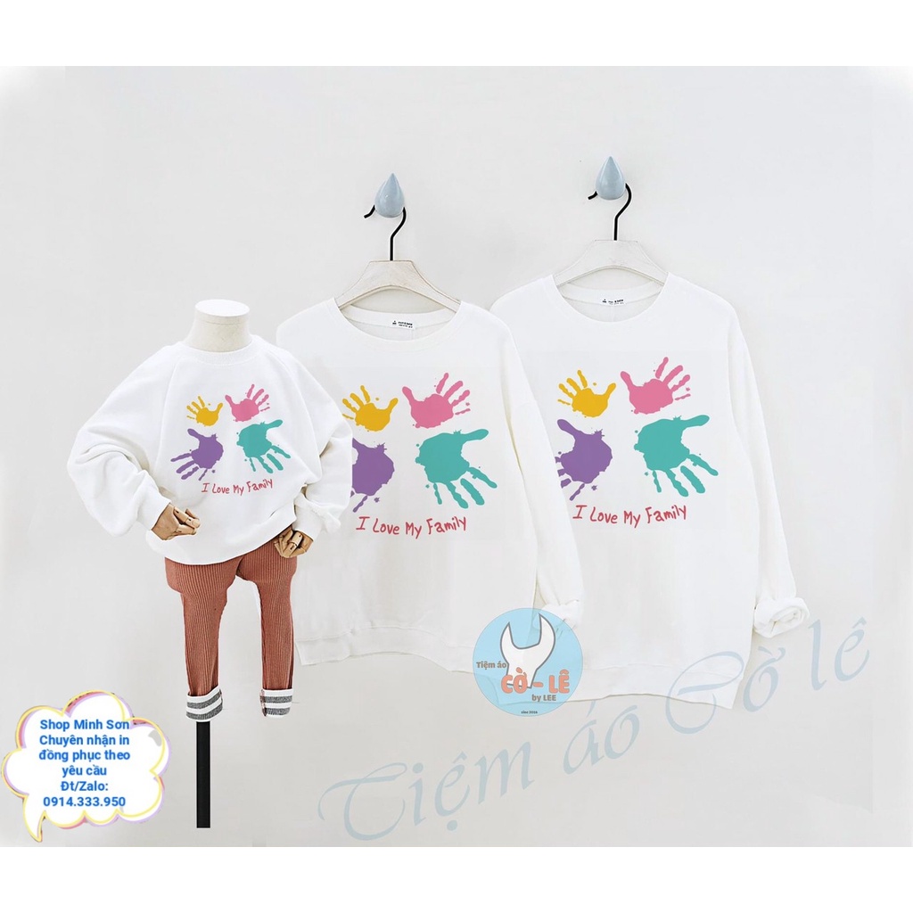 VIDEO ÁO NỈ BÔNG SWEATER BIA TRÀ SỮA, I LOVE FAMILY,, ÁO NỈ ĐÔI  LOẠI 1 ĐỦ MÀU ĐỦ SIZE