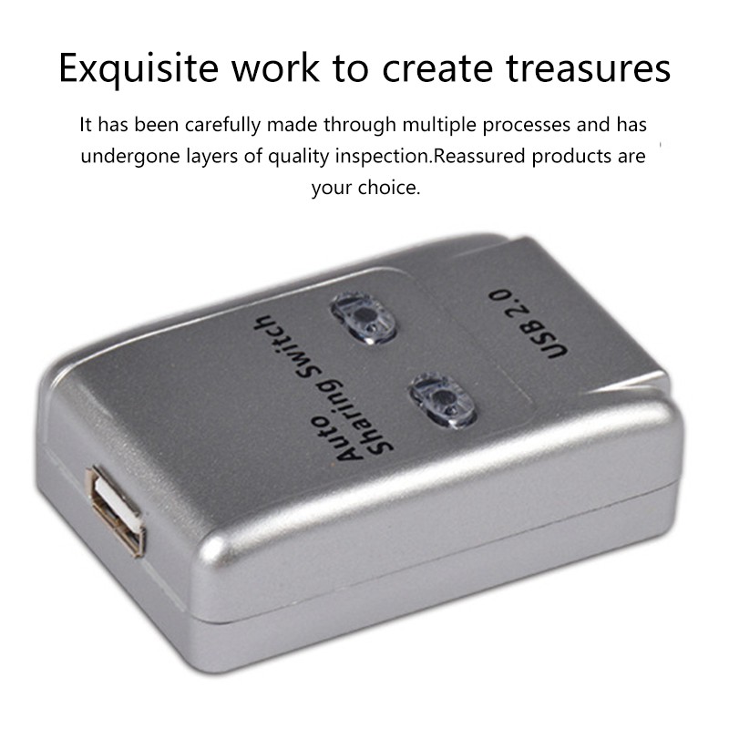 Bộ Chia 2 Cổng Usb 2.0 Cho Máy In 2 Cổng Usb | BigBuy360 - bigbuy360.vn