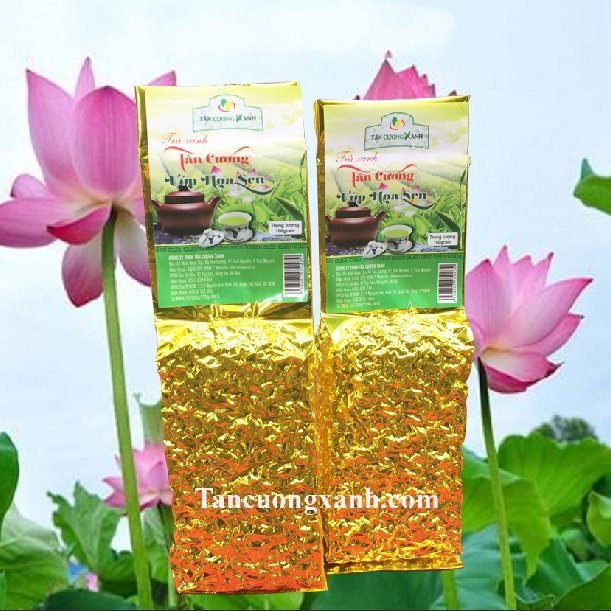 Trà Thái Nguyên Ướp Nhuỵ Sen Thương Hạng ❤️CÓ HOÁ ĐƠN GTGT❤️ Chè Thái Nguyên Ướp Sen Thượng Hạng Tân Cương Xanh