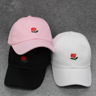 [GIÁ HỦY DIỆT] - Nón lưỡi trai thuê logo hoa hồng form basic 4 màu - Owl Store