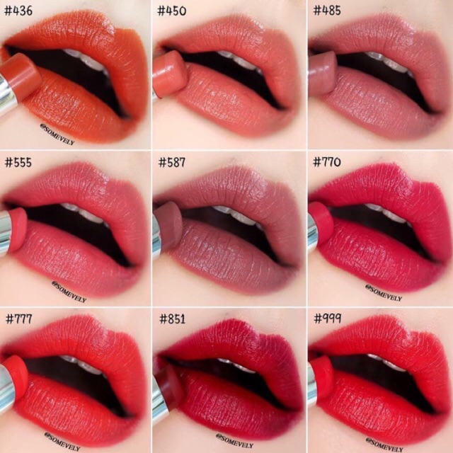 [Full box] Son Dior Ultra Rouge vỏ đỏ