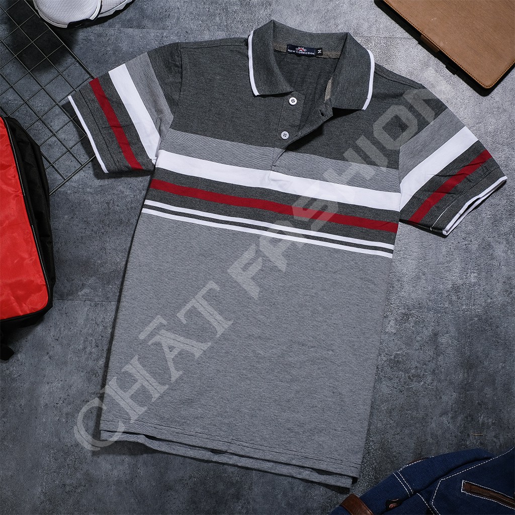 Áo Thun Nam 🆓FREESHIP🆓 Tay Ngắn Waterford Cá Sấu Pha Cotton Mềm Mịn Áo Thun Nam Có Cổ 5 Màu 3 Size | BigBuy360 - bigbuy360.vn