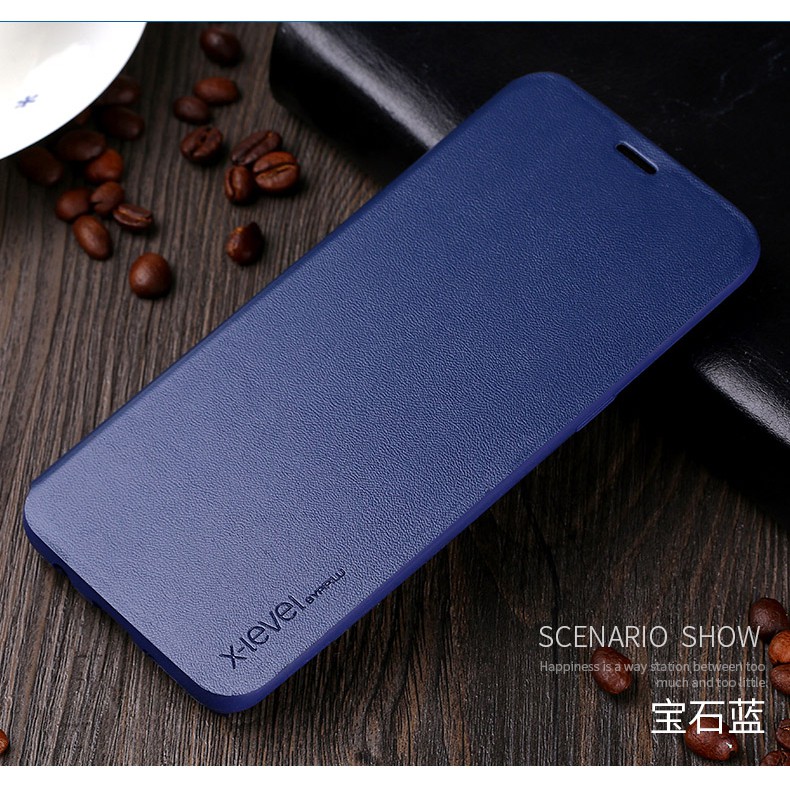 Bao da Samsung Galaxy A6 2018- A6 plus 2018 chính hãng FIBCOLOR X-Level PIPILU HongKong | BigBuy360 - bigbuy360.vn