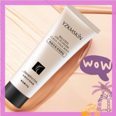 Kem nền trang điểm YZKMSKIN 120002 nội địa mịn da nâng tông độ che phủ tốt sỉ rẻ - NGỰA BEAUTY | BigBuy360 - bigbuy360.vn