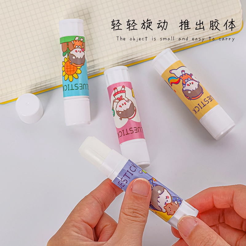 Lọ Keo / Hồ Khô Dán Giấy Sticker Note Nhiều Mẫu Cute Xinh Xắn Dành Cho Học Sinh Keo Dính Siêu Chắc Cho Lớp Học