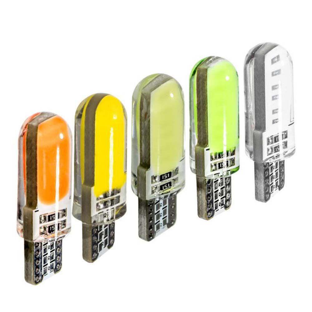 Đèn Tín Hiệu Siêu Sáng Bằng Silicagel Màu Trắng Đỏ Cho Xe Hơi