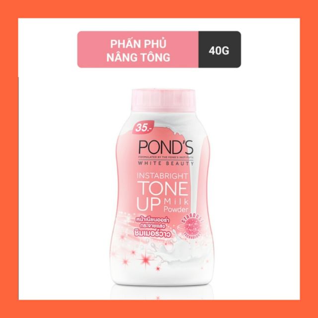 Phấn phủ mịn Pond's nâng tông trắng hồng tone up 40g